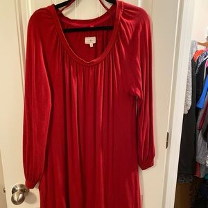 Loft - Lou and Grey red dress